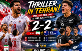 Iran 2-2 New Zealand: Mohammad Mohebi's Late Header Rescues Iran in Thrilling World Championship 2026 Clash