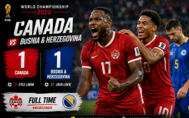 Canada 1-1 Bosnia & Herzegovina: Cyle Larin Rescues Late Point in Dramatic World Championship 2026 Clash